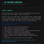 #1 HACKING SERVICES