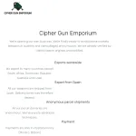 Cipher Gun Emporium - Gun Shop