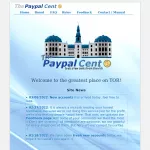 Sale of hacked Paypal accounts