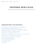 NEWS BLOG DEEPWEB