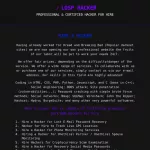 LOSP ./ HACKING SERVICES